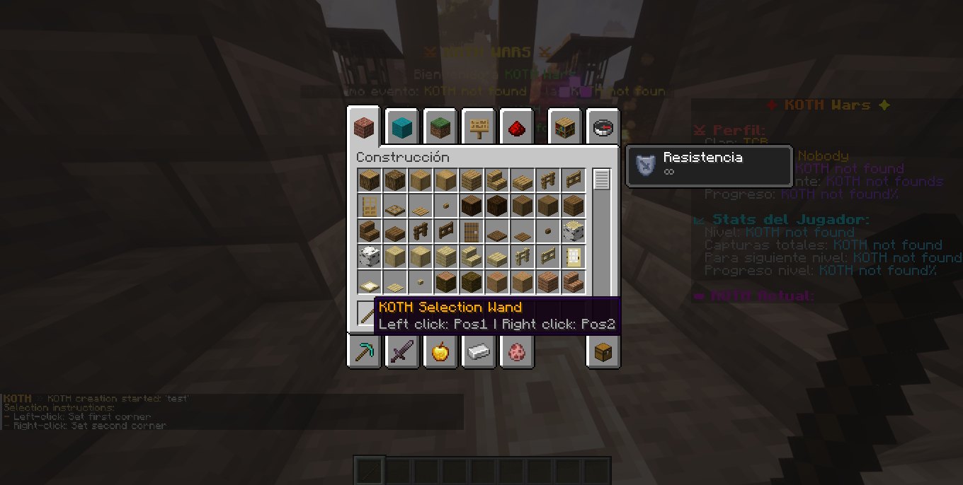 KOTH Creation Interface