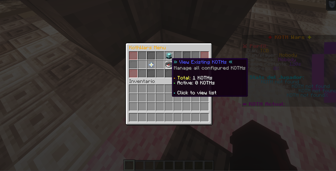 KOTH Creation Interface