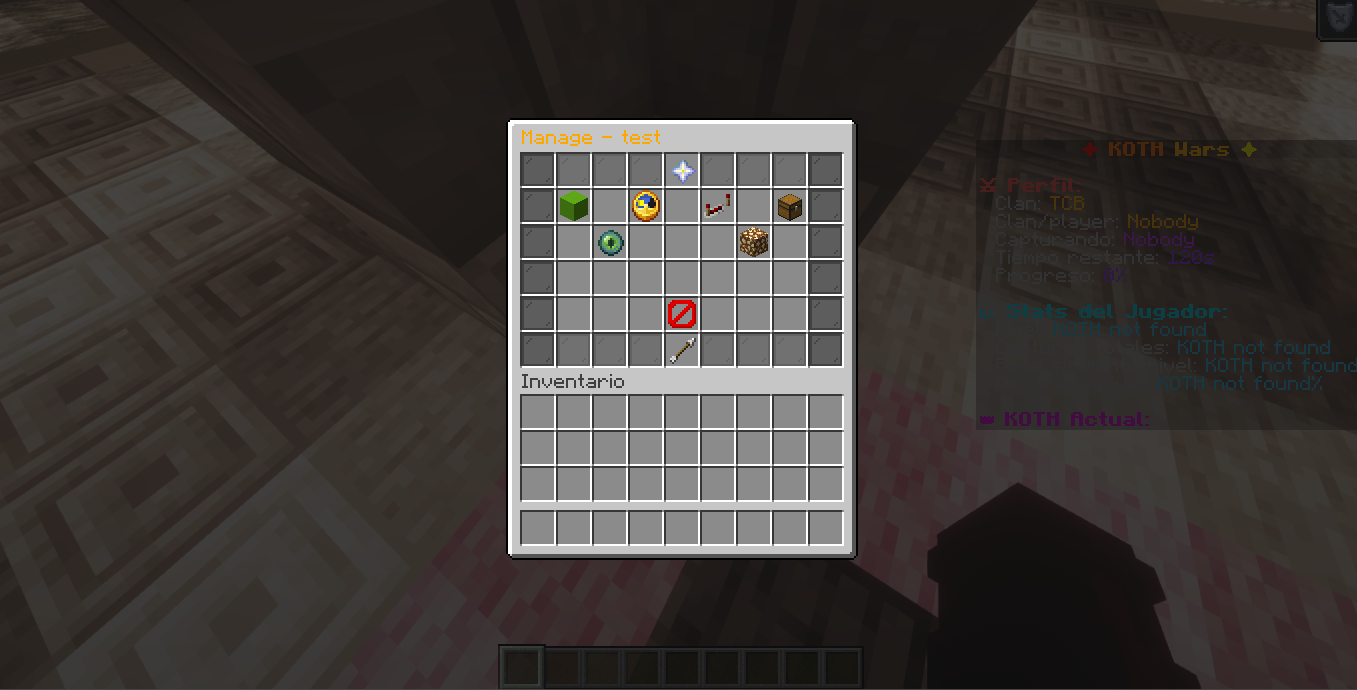 KOTH Management Interface